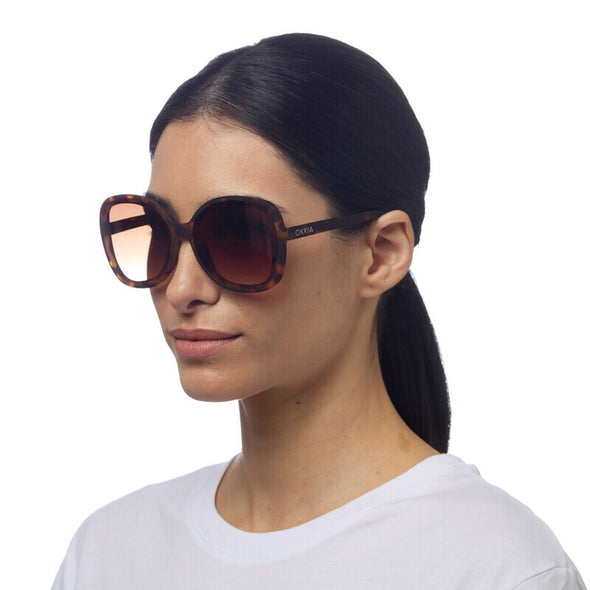 Okkia Anna Havana/Brown Sunglasses