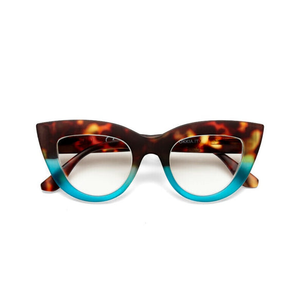 Okkia Claudia Havana/Blue Glasses