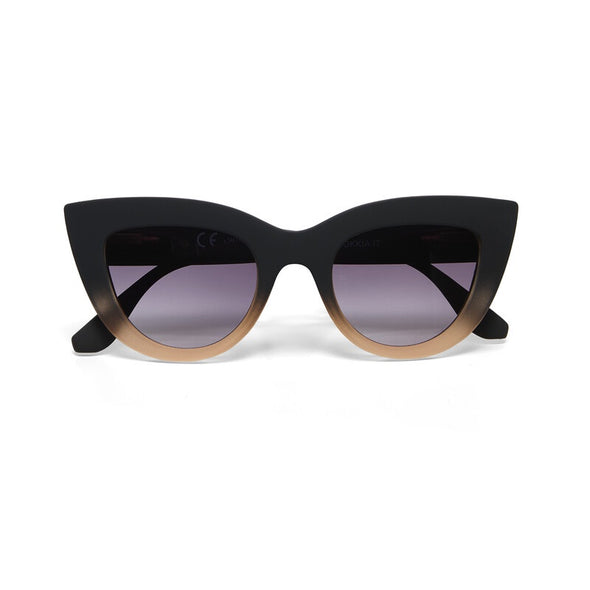 Okkia Claudia Black/Shaded Rose Sunglasses