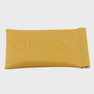 Okkia Glasses Case Sunny Yellow
