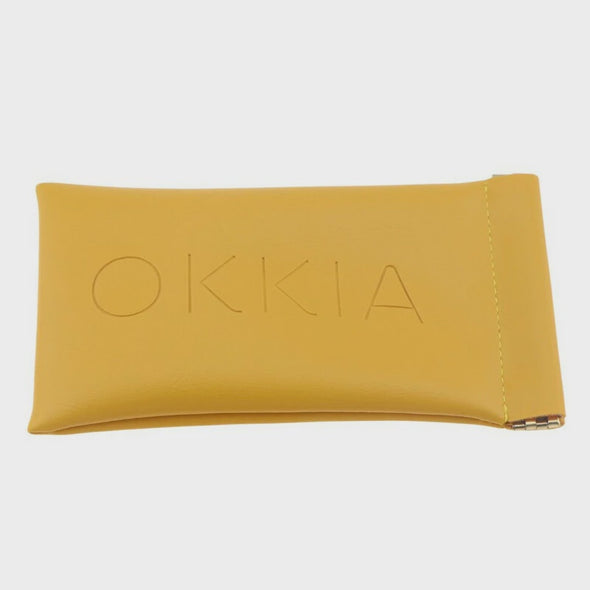 Okkia Glasses Case Sunny Yellow
