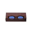 Okkia Lauro Havana/Blue Sunglasses