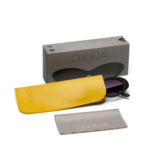 Okkia Lina Black/Black Sunglasses