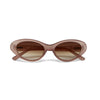 Okkia Lina Pink/Brown Sunglasses