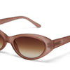 Okkia Lina Pink/Brown Sunglasses