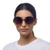 Okkia Monica Havana/Yellow Sunglasses