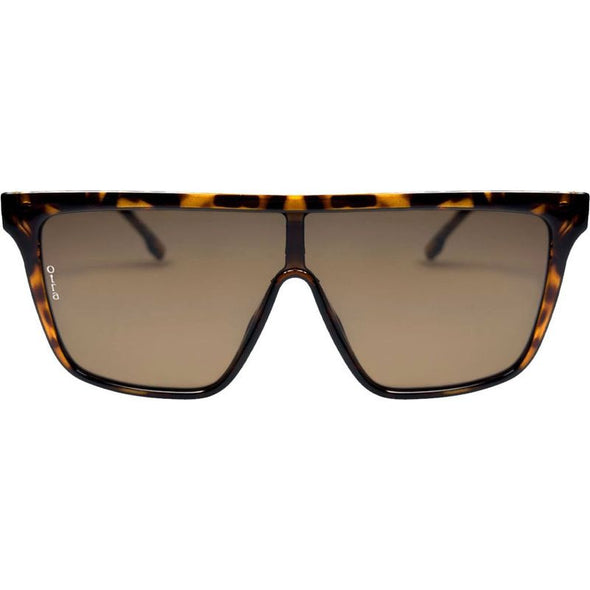 Black/Smoke: Black frames with gradient smoke category 3 lenses Tort/Brown: Tort frames with gradient brown category 3 lenses Oversized square shape