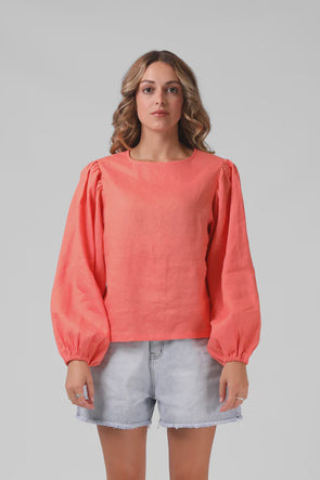 RPM MFG CO. Lola Top Washed Coral