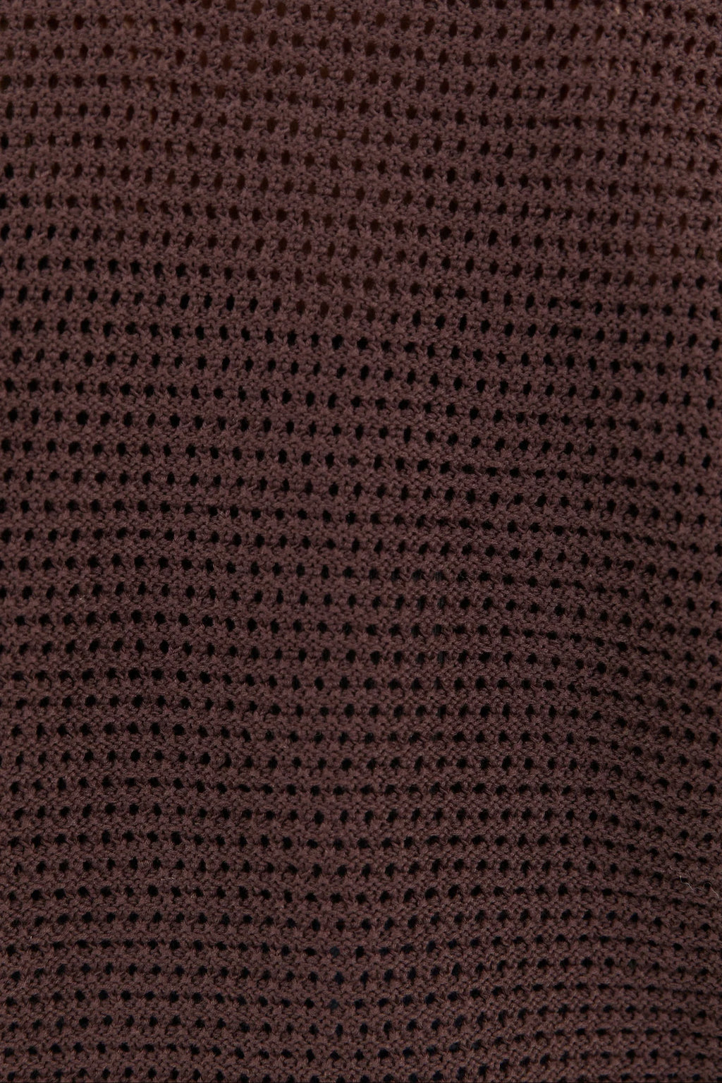 Re:Union Dawn Dark Chocolate Crochet Knit Jumper