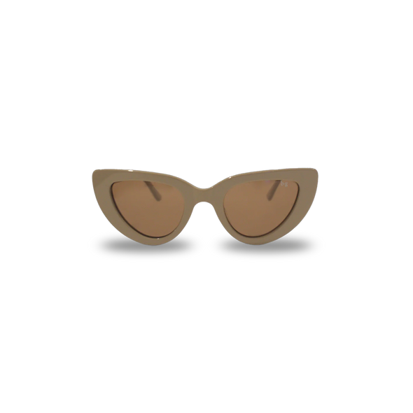 This classic cat eye design is a true fashion icon, effortlessly elevating any look with its timeless charm. Its understated elegance is what makes it a must-have staple in every wardrobe. Colour Latte