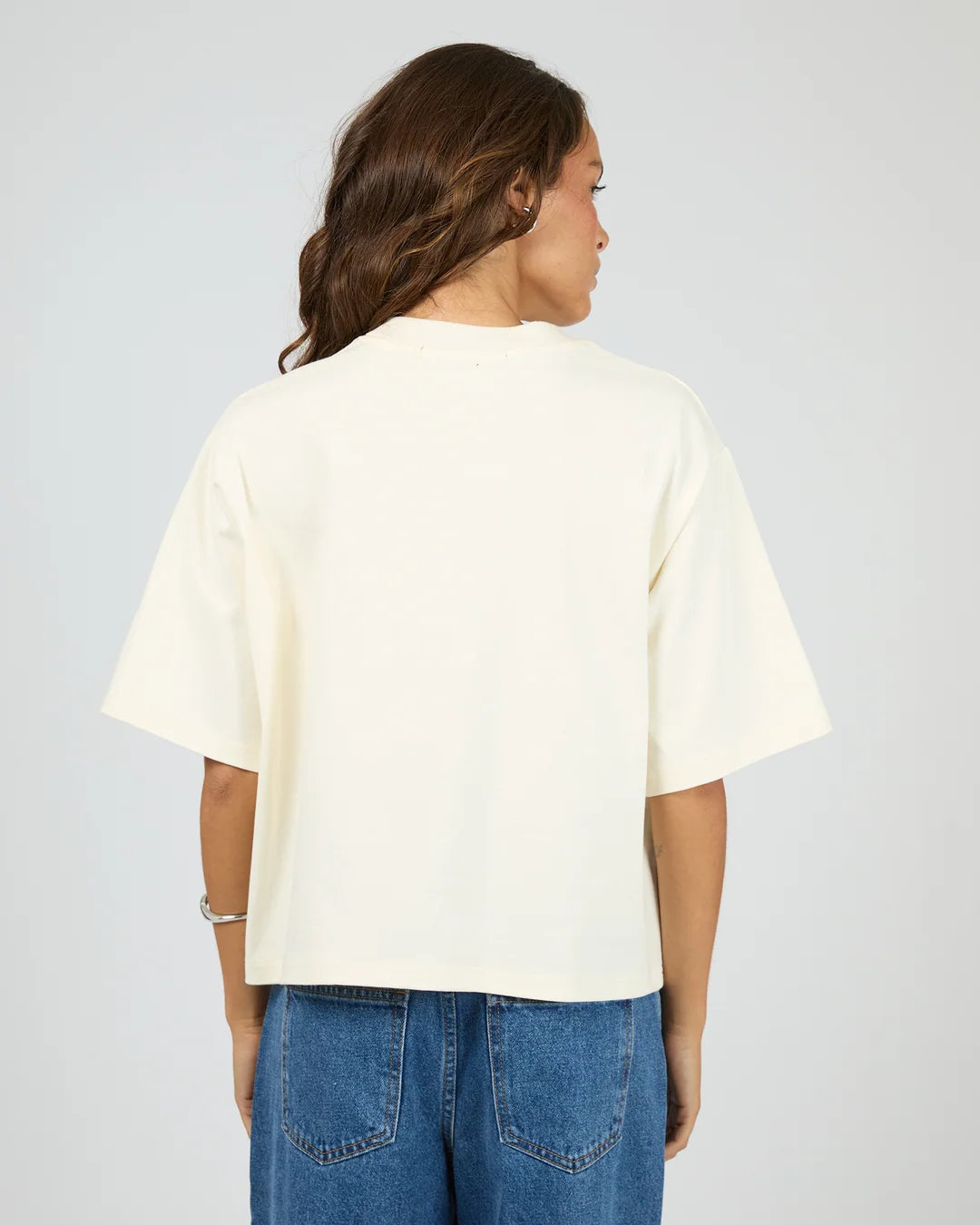 Silent Theory In Time Relaxed Tee Vintage White