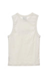 Stussy Rib Tank Washed White