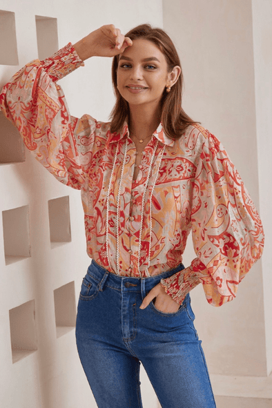 The Saffron Blouse