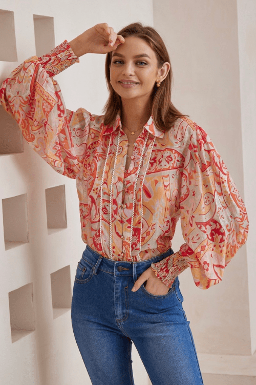The Saffron Blouse