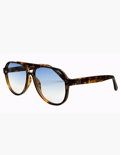 Otra Stevie Sunglasses Tort Blue Fade