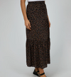 The Pip maxi skirt is perfect for Spring! Made from soft, stretchy polyester, this skirt is comfortable to wear. The turned over elastic waistband ensures maximum comfort. Pair it with sandals and your favourite tee for a stylish and cozy look.