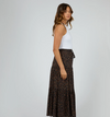 The Pip maxi skirt is perfect for Spring! Made from soft, stretchy polyester, this skirt is comfortable to wear. The turned over elastic waistband ensures maximum comfort. Pair it with sandals and your favourite tee for a stylish and cozy look.