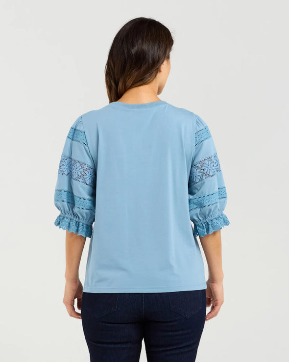 Seduce Amber Top Blue