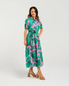 Seduce Elsie Dress Pink Jungle