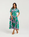 Seduce Elsie Dress Pink Jungle