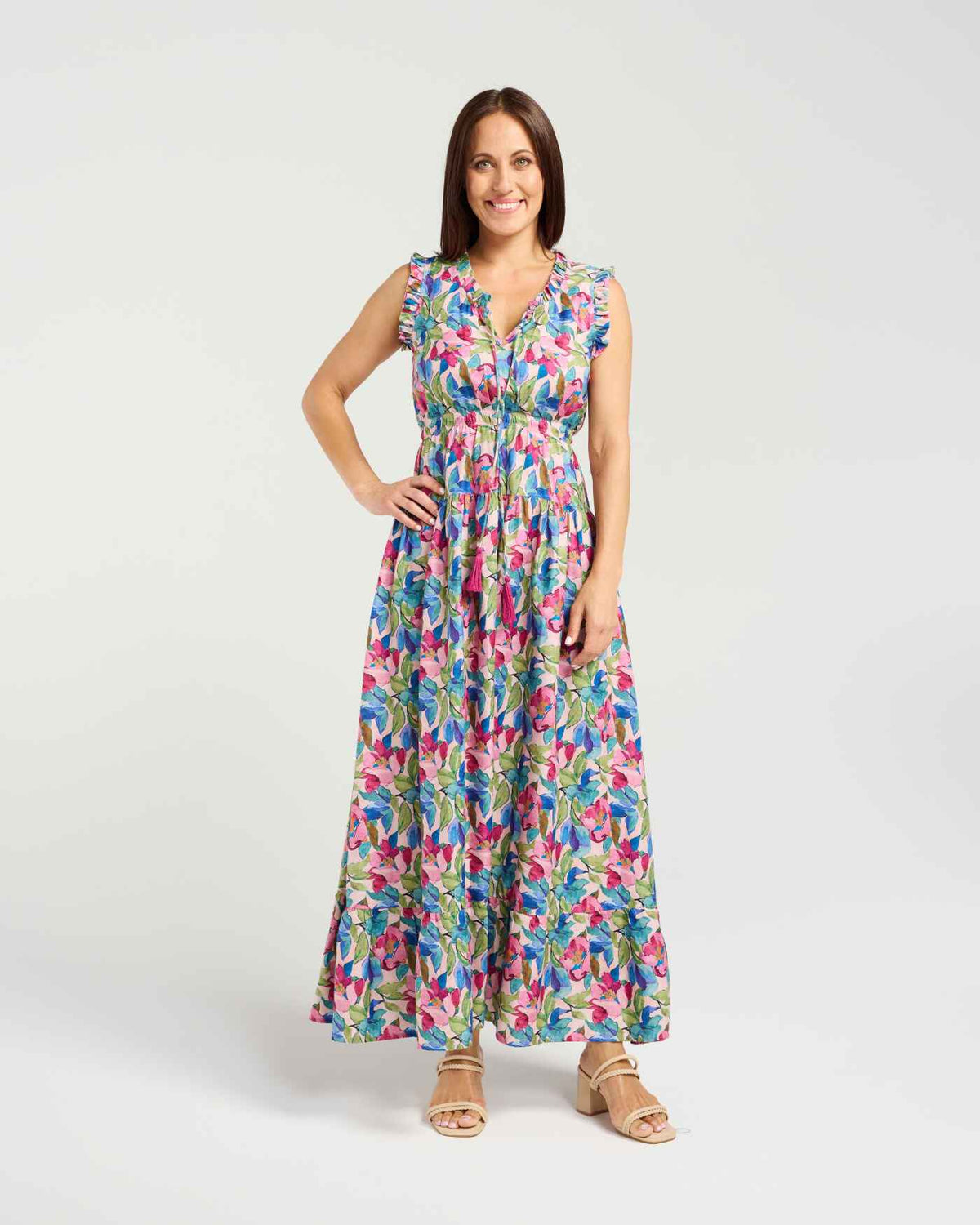 Seduce Rumi Dress Aquarelle