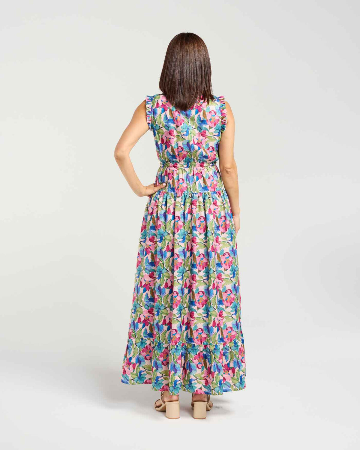 Seduce Rumi Dress Aquarelle