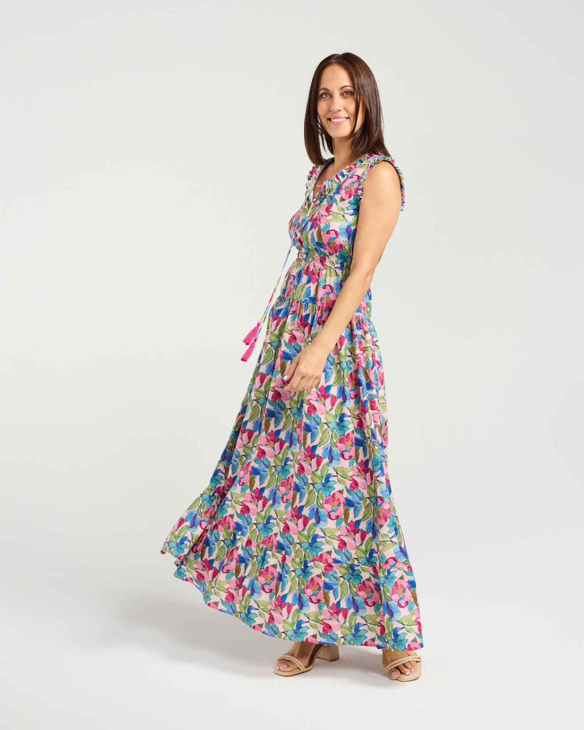 Seduce Rumi Dress Aquarelle
