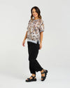 Seduce Zoe Top Sage Mosaic