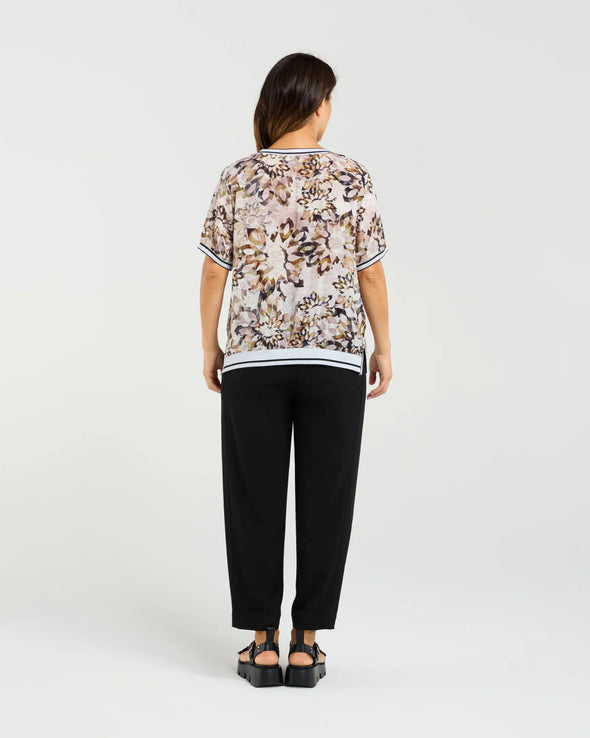 Seduce Zoe Top Sage Mosaic