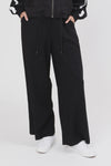 65% Viscose, 35% Nylon

Pull on style with elasticated waistband at back

Functional side pockets

Ric rac trim detailing along side seams

Wide leg silhouette for a relaxed fit

Standard fit for everyday comfort