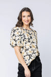 All-over crinkle texture for a soft, relaxed finish

Delicate floral print adds feminine detail

Round neckline with button keyhole at the back

Elasticated cuffs for comfortable wear

Unlined with a standard, easy fit