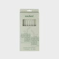 Reusable Glass Drinking Straws Transparent