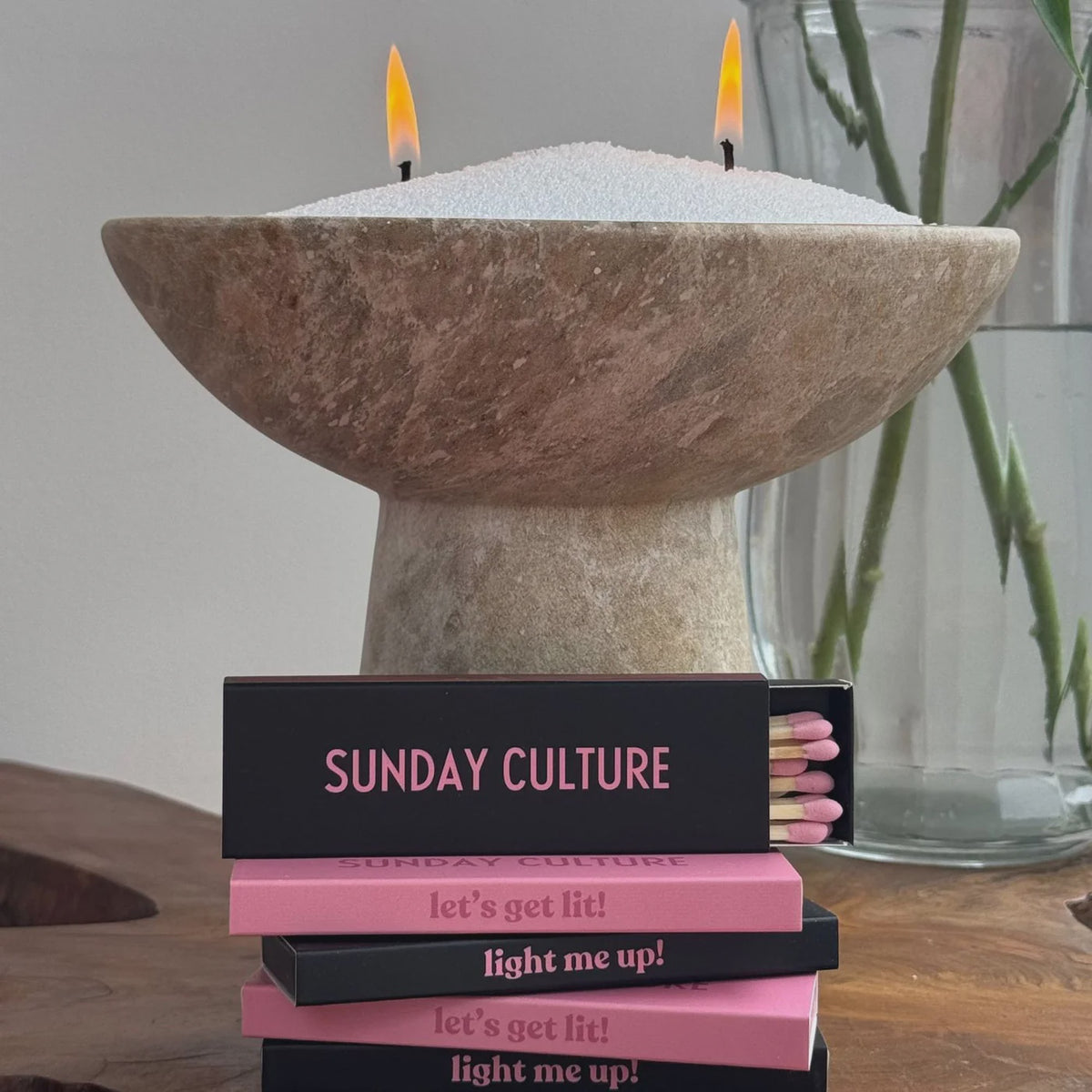 Sunday Culture Let's Get Lit Matches
