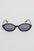 Sleek, minimal, and endlessly wearable, the Vienna Black Oval Sunglasses are your new go-to for everyday style. The smooth oval frame adds a modern twist to a classic shape, while the deep black finish keeps things sharp and refined. Lightweight and easy to pair with any outfit, they bring that subtle cool-girl energy we all love.

An effortless staple that elevates every sunny-day look.

- Recycled Acetate

- UV Protection Category 3