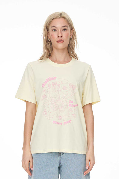 Huffer Classic Tee 170/In Bloom Lemon