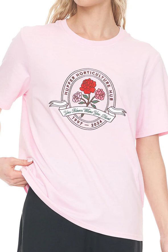 Huffer Classic Tee 170/Garden Club Blossom colour, our fav cut tee is back for summer with the beautiful floral print