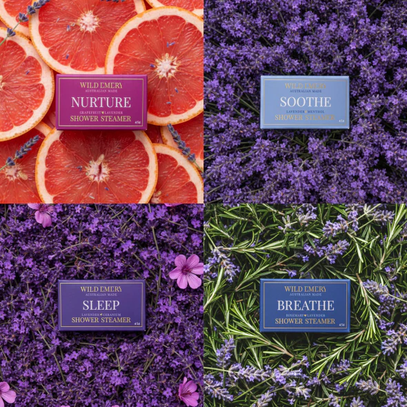 How to use: For best results simply place your shower steamer on your shower caddy, on a niche or ledge, or in a soap on the floor where hot shower spray can activate the shower steamer and release the aroma of its essential oils into the air.