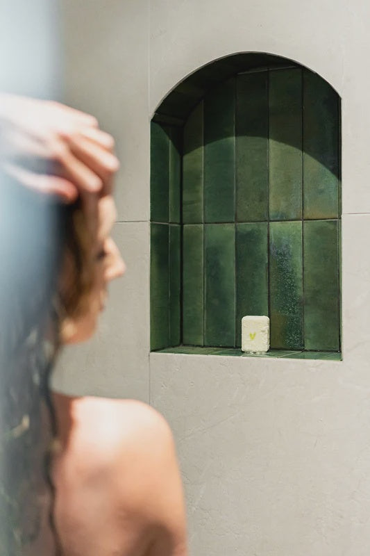 How to use: For best results simply place your shower steamer on your shower caddy, on a niche or ledge, or in a soap on the floor where hot shower spray can activate the shower steamer and release the aroma of its essential oils into the air.