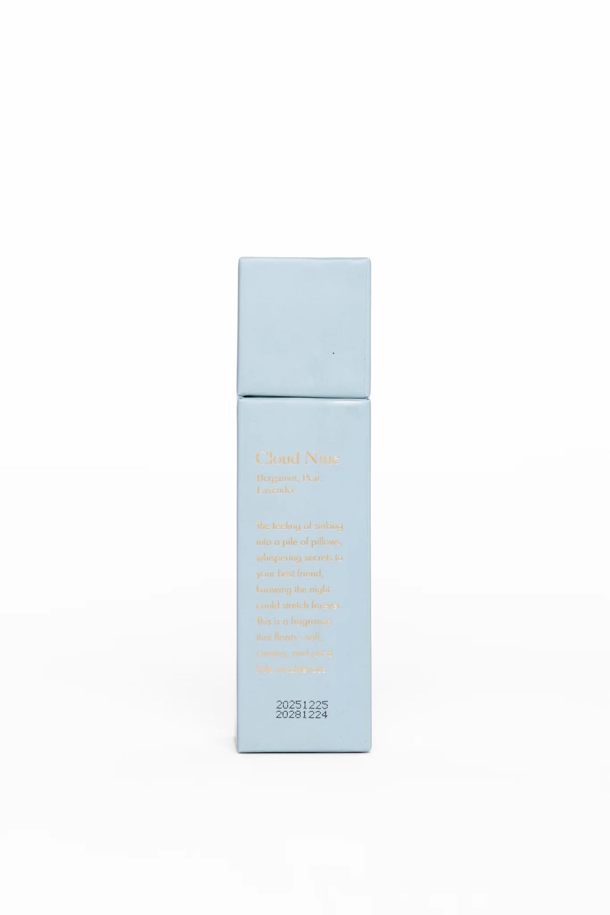 The feeling of sinking into a pile of pillows, whispering secrets to your best friend, knowing the night could stretch forever. This is a fragrance that floats - soft, creamy, and just a little mischevious.

- Notes of bergamot, pear &amp; lavender
- 10ml glass spray bottle, perfect for on-the-go
- Makes a thoughtful gift or signature scent