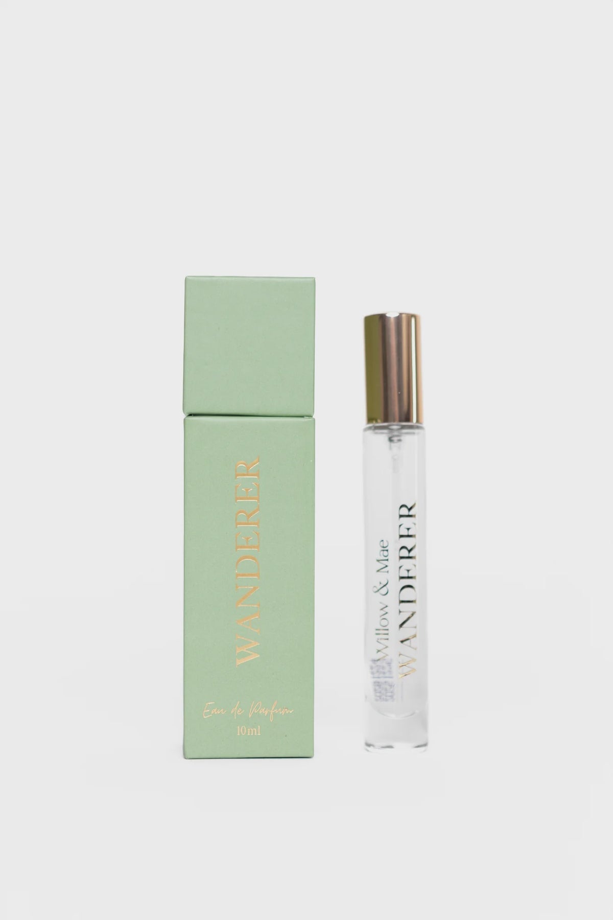 A scent that moves with the wind - light, fresh, untamed. Green grass underfoot, cool air drifting through pine trees, the warmth of sandalwood curling like smoke on a crisp autumn night. A fragrance of quiet moments, drifting thoughts and open skies.

- Notes of citrus, fresh &amp; sandalwood
- 10ml glass spray bottle, perfect for on-the-go
- Makes a thoughtful gift or signature scent