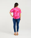 Zafina Andy Top Fuchsia Burst