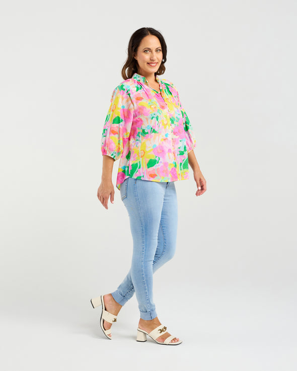 Zafina Maeve Blouse Aquarelle