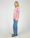 Add a touch of mountain magic with the Rocky Mountains Relaxed Tee in soft blush Rose Quartz! Made from 100% cotton, this tee features a faded graphic of Colorado’s iconic peaks for a chill, vintage vibe. Its cozy fit pairs perfectly with classic denim or snug joggers—ideal for relaxed days that call for mountain-inspired style with a playful twist.
