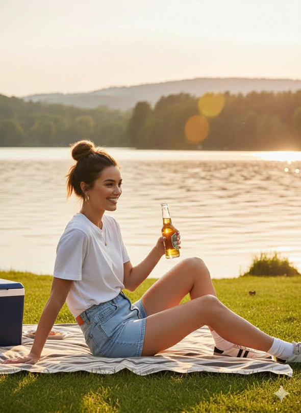 High-rise fit

Relaxed A-line shape

Zip fly closure

Finished hem (can be rolled)

Contrast stitching &amp; silver metal trims

Vegan faux leather patch

99.5% Cotton, 0.5% Elastane