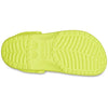 The Crocs classic clog in vibrant Acid Lime green