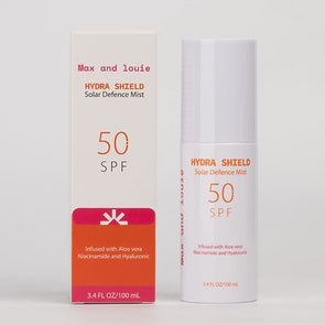 Max and Louie Hydra Shield Solar Defence Mist SPF 50