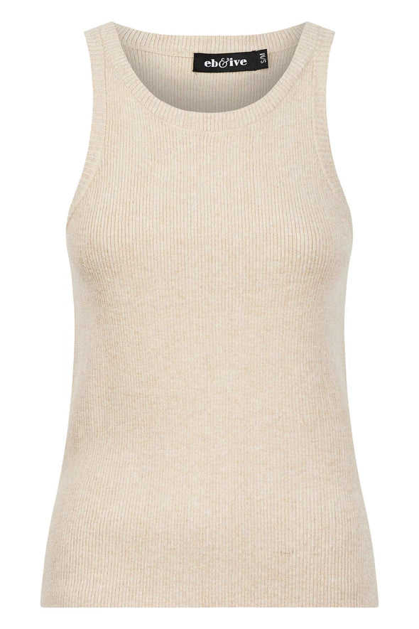 Take your casual wardrobe to the next level with the Lujo Tank. It features a round neck and sleeveless design in a fitted rib-knit that's both comfy and stylish. But here's the best part: it's threaded with shimmering lurex that catches the light and adds a touch of sparkle to your look! Wear it as it is with shorts and slides during warmer days, or layer it with an open button-down shirt and loose pants for an effortless transeasonal look.