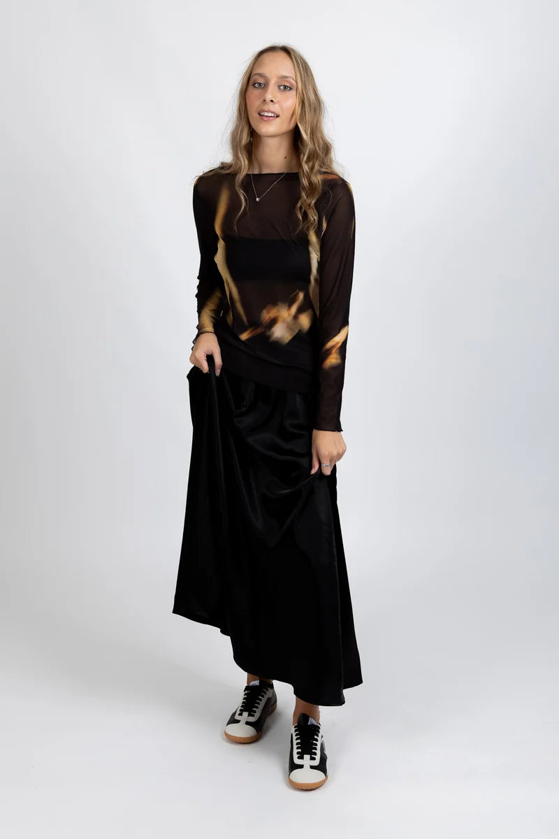 Federation Iris Long Sleeve Black