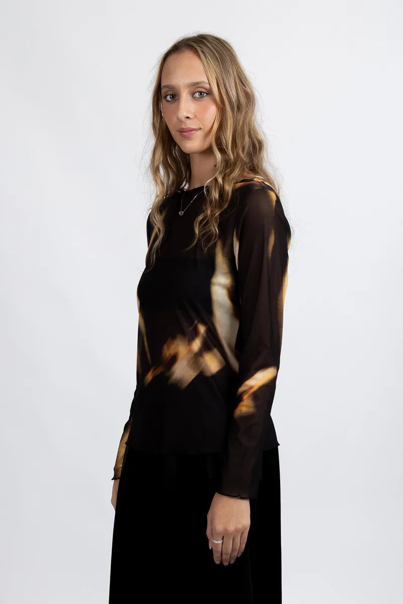 Federation Iris Long Sleeve Black