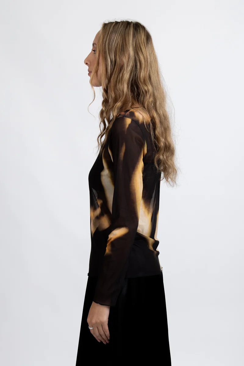 Federation Iris Long Sleeve Black